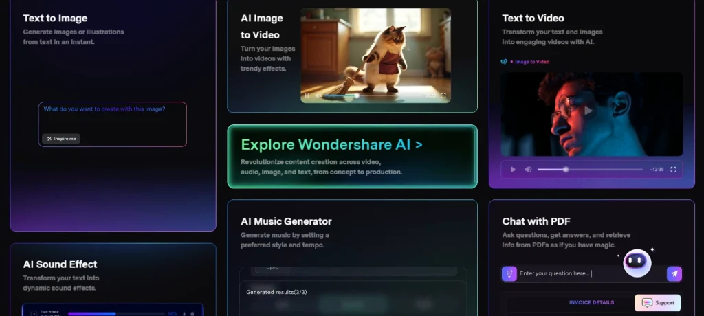 AI-Powered Tools Filmora